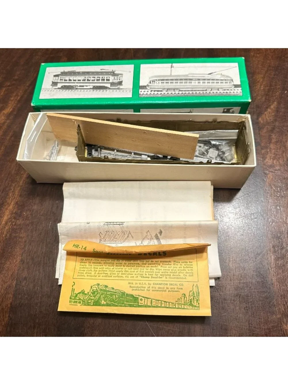 Bowser 40' Reefer Undecorated Brass Model Train Kit